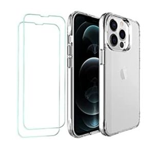 🆕☃️iPhone 13 Pro 6.1" Clear Case, NEW in Box + 2 Screen Protectors